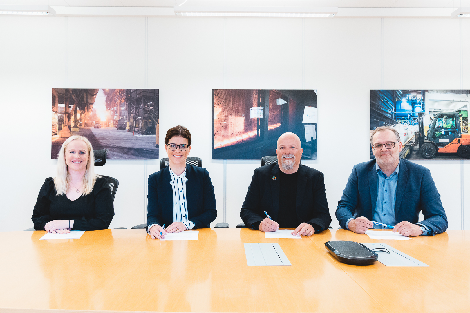 Undirritun samnings um samstarf Þróunarfélagið