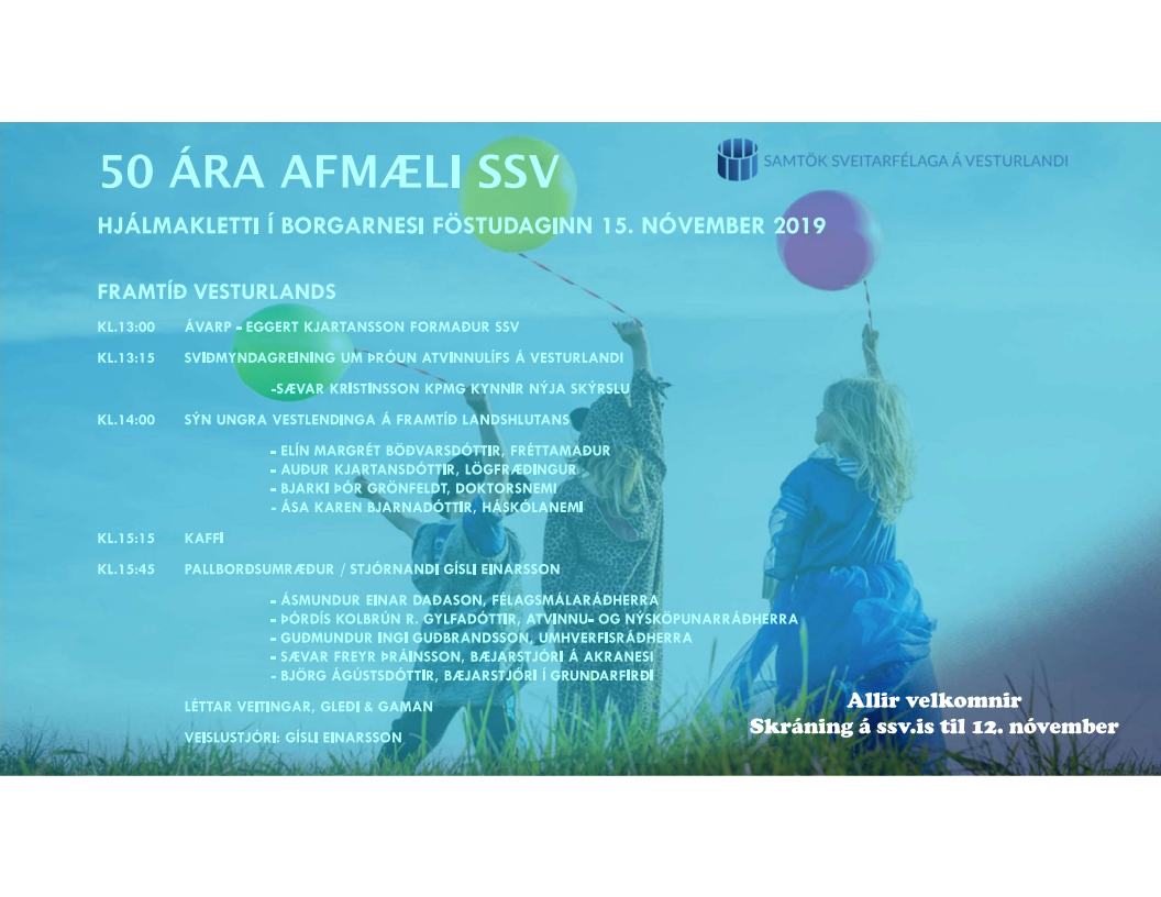 Afmæli SSV Afmæli SSV