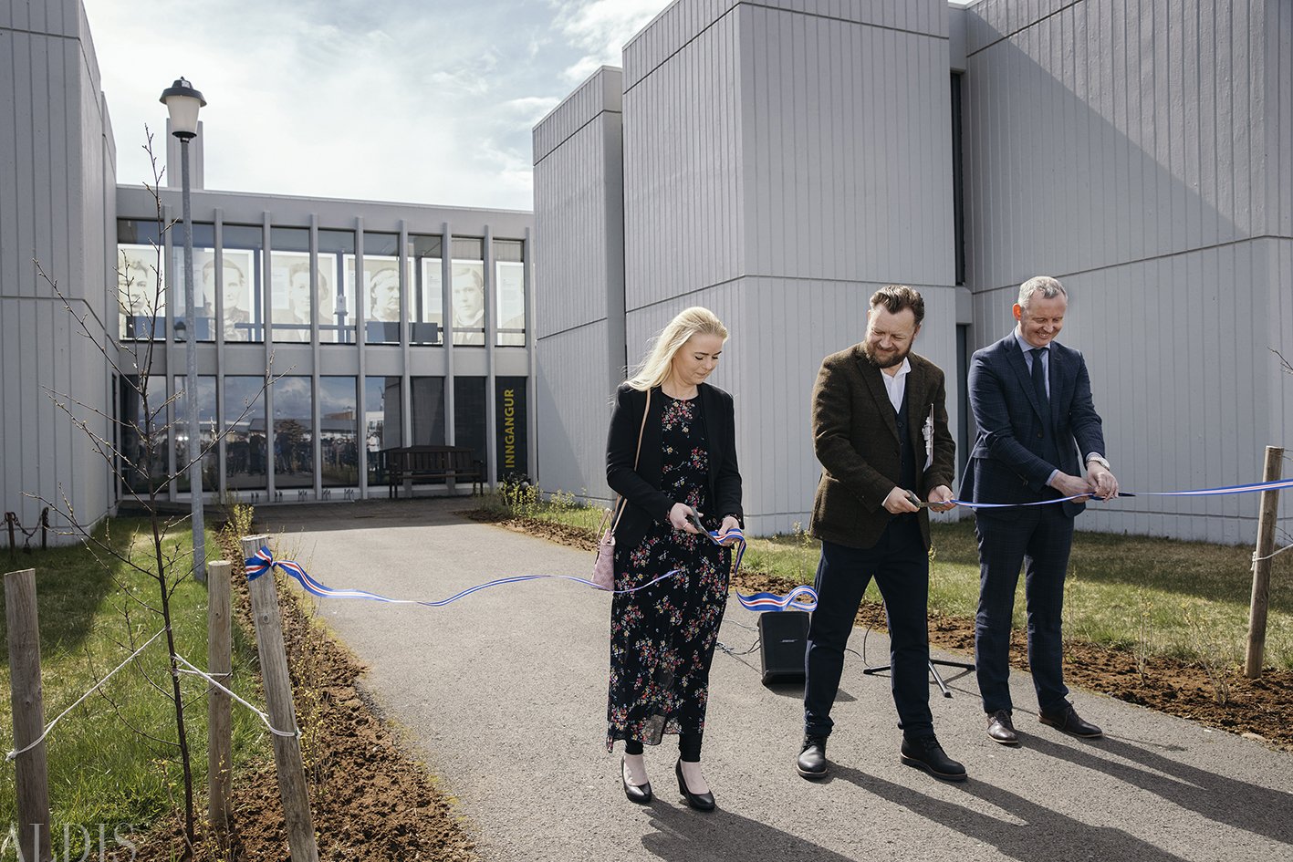 Frá vinstr: Linda Björk Pálsdóttir, Ólafur Páll Gunnarsson og Sævar Freyr Þráinsson.