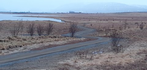 Nýr göngustígur úr Melahverfi að Eiðisvatni