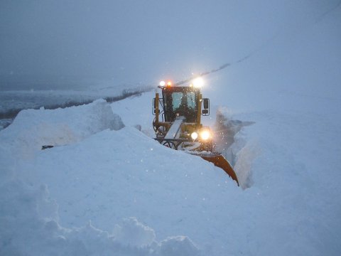 Snjómokstur í Hvalfjarðarsveit 2018-2019